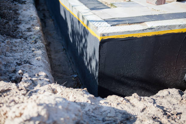 Professional Foundation Crack Repair technician working in Ventnor City, NJ